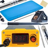 Rosfix SPAJKALNA POSTAJA ZA T12 ORANGE AKBASH STANDARD T12OAS SERIES ELECTRIC PRO+ SPAJKALNA KONICA T12-BC4 + T12-D24 + SILIKONSKA SPAJKALNA PODLOGA, (21746557) | Shoptok.si