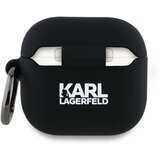 Karl Lagerfeld ETUI ZA AIRPODS 4 SILIKON ČRNA 3D, (21974950) | Shoptok.si