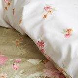 Catherine Lansfield Bela/zelena posteljnina za zakonsko posteljo 200x200 cm Penelope Floral – | Shoptok.si