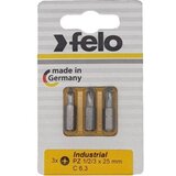 Felo bit industrial pozidriv PZ1/PZ2/PZ3 x 25 02193216 3 kom u blisteru | ePonuda.com