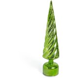 Mhome Vrtljiva smreka z lučkami 9xh40cm / zelena / steklo, (5000267450) | Shoptok.si