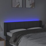  LED uzglavlje tamnosivo 147x16x78/88 cm od tkanine | shoptok.hr