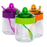  Assorted posuda za začine sa kašikom – 200ml | Eponuda.ba
