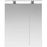  Kupaonski ormar s ogledalom Betonski sivi 60 x 14 5 x 70 cm | shoptok.hr