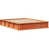  Konstrukcija postelje Voščeno rjava 210 x 168 x 30 cm, (5000022964) | Shoptok.si