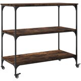  Kuhinjska kolica boja hrasta 102 x 50 x 95 cm konstruirano drvo | shoptok.hr