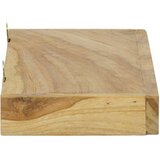  Zidne police 2 kom 40 x 15 x 4 cm od masivne tikovine | shoptok.hr