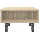  Stolić sa kotačima Sonoma hrast 50,5 x 50 x 30 cm | shoptok.hr