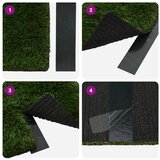 Traka za umjetnu travu samoljepljiva Zelena 5 cm x 10 m | shoptok.hr