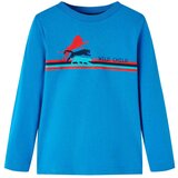  Dječja majica dugih rukava kobaltnoplava 116 | shoptok.hr