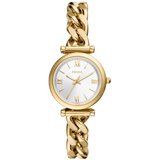 Fossil Ročna ura Carlie ES5329 Gold Cene