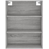 Visoka komoda siva sonome 69,5x34x180 cm od konstruiranog drva | shoptok.hr