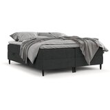 Maison de Rêve Temno siva boxspring postelja s prostorom za shranjevanje 140x200 cm Malte – | Shoptok.si