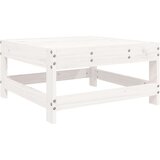  7-dijelna vrtna garnitura bijela od masivne borovine | shoptok.hr