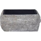 Maison Chic Umivalnik - Kopalna umivalnik - Lavabo črn 30x30x13 cm marmor, (21684626) | Shoptok.si