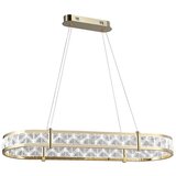  LED prigušiva luster na sajli ENRIQUE LED/50W/230V 3000-6000K +daljinski upravljač | Eponuda.com