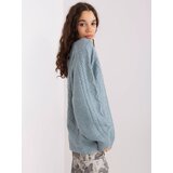 Wool Fashion Italia Sweater-AT-SW-2355-2.12P-Grey-Blue | shoptok.hr