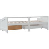  Trosjed/ležaj s ladicama bijeli 90 x 200 cm od masivne borovine | Eponuda.com