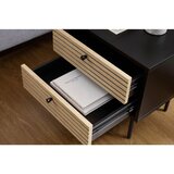 Livetastic Majhna Nočna Omarica Night, Črna, Barva Hrasta | Shoptok.si