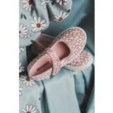 Boto Children's Velcro Ballerinas In Print Pink Selah | ePonuda.com