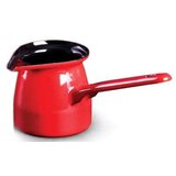 Metalac džezva sa kljunom klasika crvena 7cm / 0,20lit | shoptok.hr
