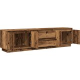 TV ormarići s LED svjetlima 2 kom boja drva 193,5x41x50 cm | shoptok.hr