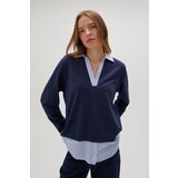Marisse Women's Sweatshirt Z-Bl-4521 Navy Cijene