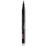 NYX Professional Makeup Lift&Snatch Brow Tint Pen tekoče črtalo za obrvi odtenek 10 - Black 1 ml Cene