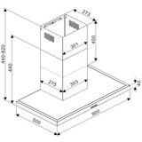 Tesla aspirator DC900AX kaminski/90cm/630m3/h/inox | ePonuda.com