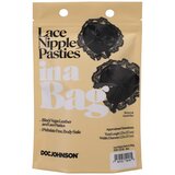 Doc Johnson in a Bag Lace Nipple Pasties Black Cene