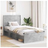 vidaXL Uzglavlje Betonska siva Konstruirano drvo - Betonska siva 100 cm | shoptok.hr