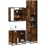  3-dijelni set kupaonskog namještaja boja hrasta drveni | shoptok.hr