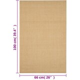  Tepih od prirodnog sisala 66 x 100 cm | Eponuda.com