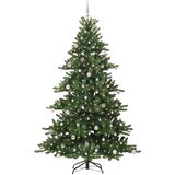  Umjetno božićno drvce s nogom Zelena 240 cm PVC i čelik | shoptok.hr