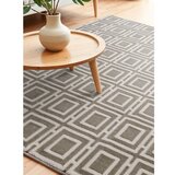 Elle Decoration Siva/kremno bela preproga 120x170 cm Perles Howlite – | Shoptok.si