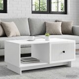  Kava Stol Bijela visokog sjaja 90 x 50 x 40 cm | Eponuda.ba