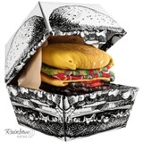 ZOOKSY/RAINBOW SOCKS Rainbow Socks Burger Socks 2 Pairs Cene