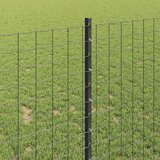  Stup za ogradu 5 pcs Siva 100 cm Čelik | shoptok.hr