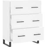  Komoda bijela 69,5x34x90 cm od konstruiranog drva | shoptok.hr