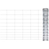 vidaXL Vrtna ograja pocinkano jeklo 50x1,5 m srebrna, (20765722) | Shoptok.si
