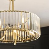  Endon 119609 - Luster na šipci VISCONTI 3xE14/6W/230V mesing | Eponuda.com