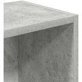 vidaXL Knjižna omara betonsko siva 31x24x102 cm inženirski les | Shoptok.si