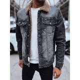 DStreet Ocieplana kurtka męska jeansowa czarna | ePonuda.com