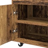  kolica Drvo hrasta 60 x 39,5 x 89 cm Prerađeno drvo | shoptok.hr