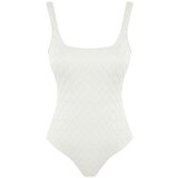 Trendyol swimsuit - Ecru - Textured Cene
