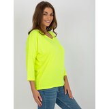 RELEVANCE Blouse-RV-BZ-7663.05-fluo yellow | Shoptok.si