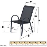 Fieldmann KOVINSKI STOL FDZN 5010, NAKLADALNI | Shoptok.si