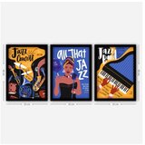 WALLXPERT dekorativna slika jazz Cene