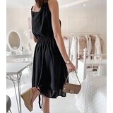 UR/CEO Black spaghetti strap dress Aubin | Eponuda.ba