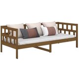  Dnevna postelja medeno rjava trdna borovina 80x200 cm, (20684667) | Shoptok.si